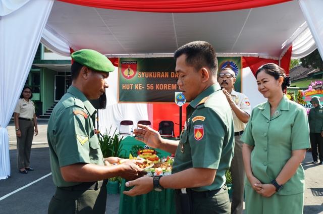 Syukuran HUT Ke-56 Korem 073/Makutarama